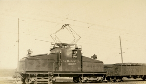 Switching Locomotive at Othello