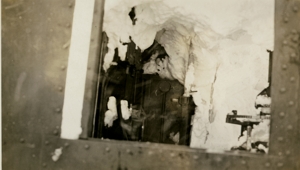 Interior of cab of Loco 10101