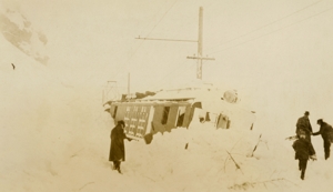 Locomotive 10101 derailed near Kyle