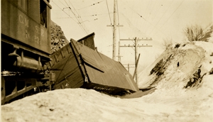 First wreck at Stetson