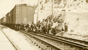 First wreck at Stetson