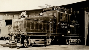 Loco 10050 after collision with Loco 10220