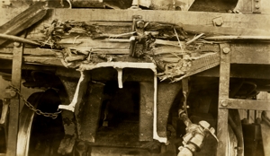 Damaged drawbar, Loco 10050