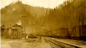 Wrecked Overhead in Avery Yard