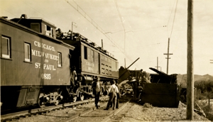 View showing rear of Loco 10226