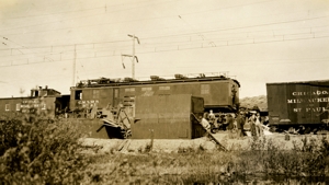 View showing rear unit