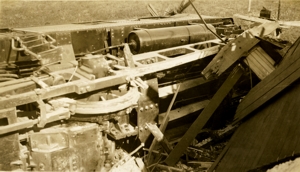 View of head end of head unit