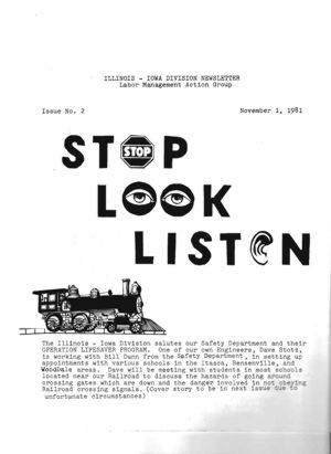 November, 1981 Newsletter